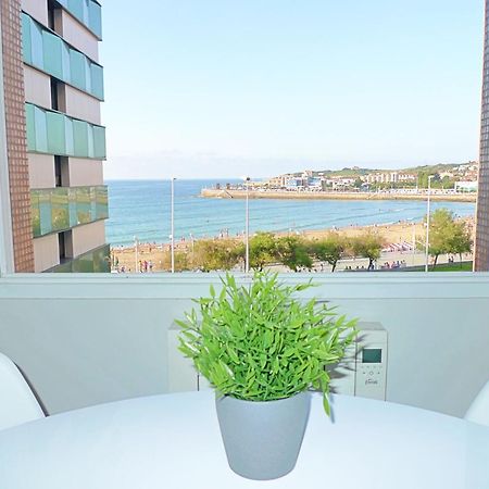Apartamento San Lorenzo Playa. Vistas Al Mar. Gijón Buitenkant foto
